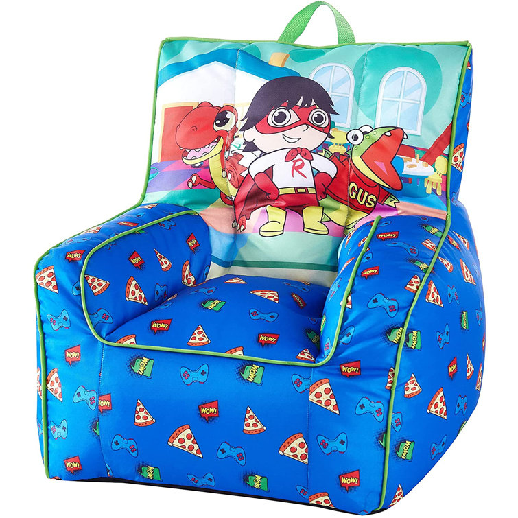 Kids character discount bean bag chair